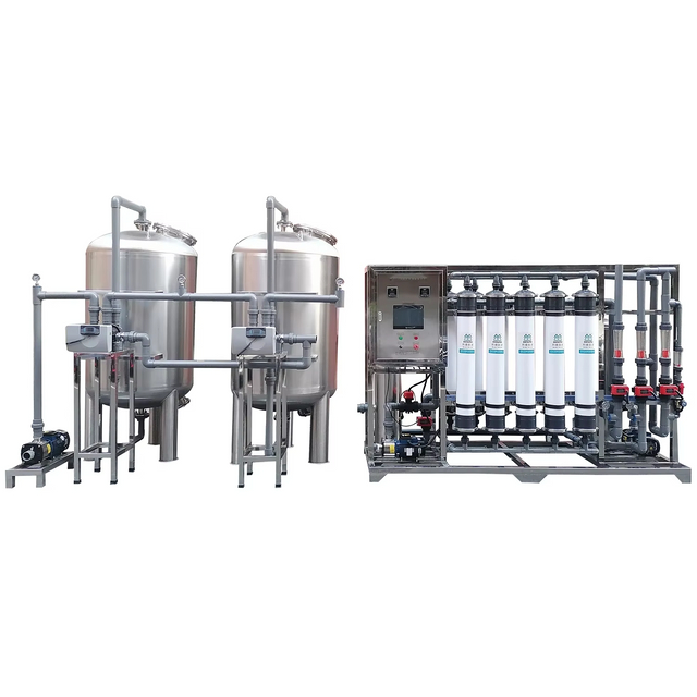 Sistema UF con planta de filtraci&oacute;n de agua por ultrafiltraci&oacute;n de 10 tph Equipo de tratamiento de agua Sistema de ultrafiltraci&oacute;n de planta de agua UF para agua potable