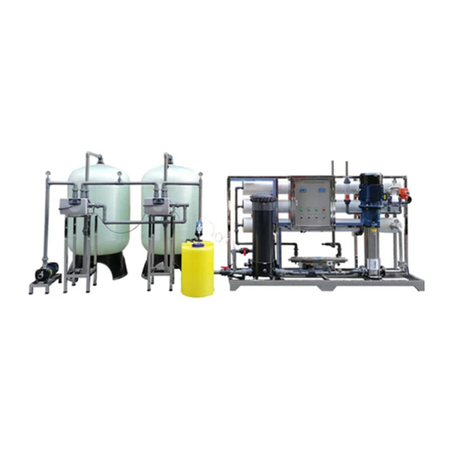 6000lph Tratamiento de desalinizaci&oacute;n de agua de pozo salado industrial Sistema de &oacute;smosis inversa Purificador de agua potable Filtro de m&aacute;quina de purificaci&oacute;n Planta RO
