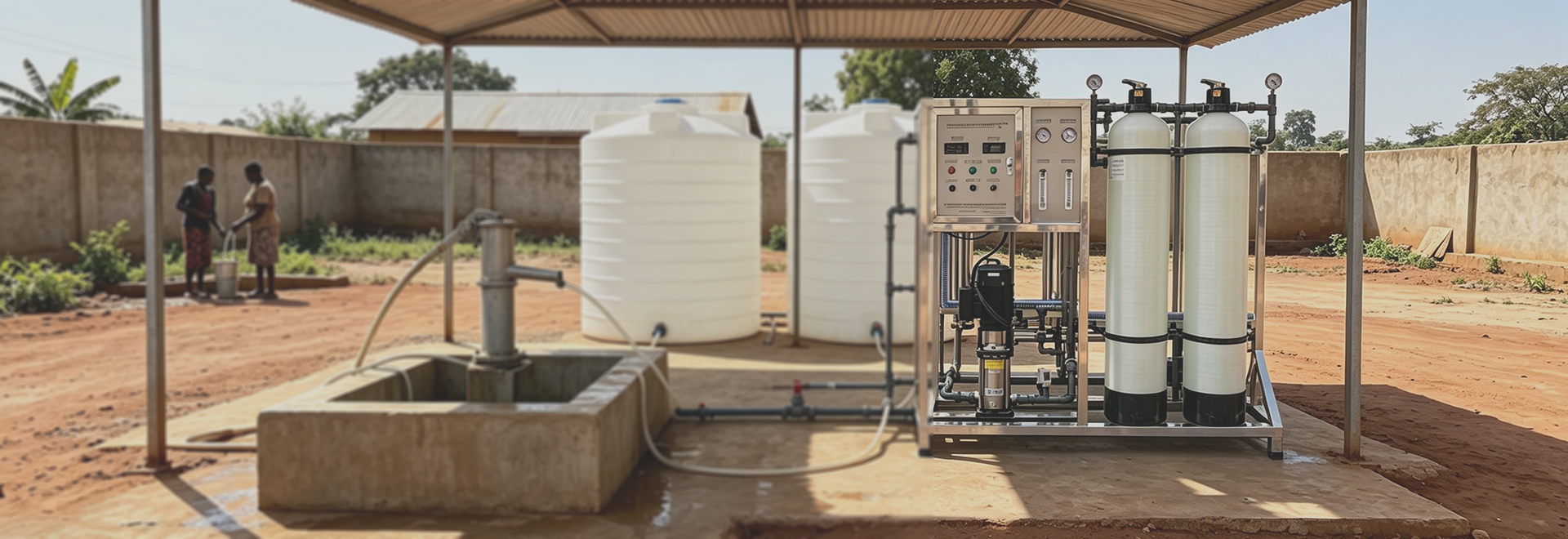 Pabrik Reverse Osmosis Satu Tahap